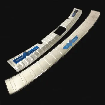 

Car styling stainless steel rear bumper protector cover trim for Subaru XV 2017 2018 2019