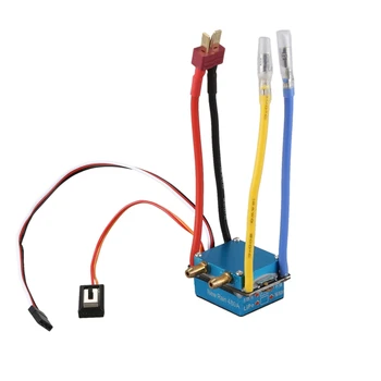 

RC ESC 480A Brushed ESC Speed Controller Dual Mode Regulator Band Brake 5V 3A for 1/10 RC Car Boat
