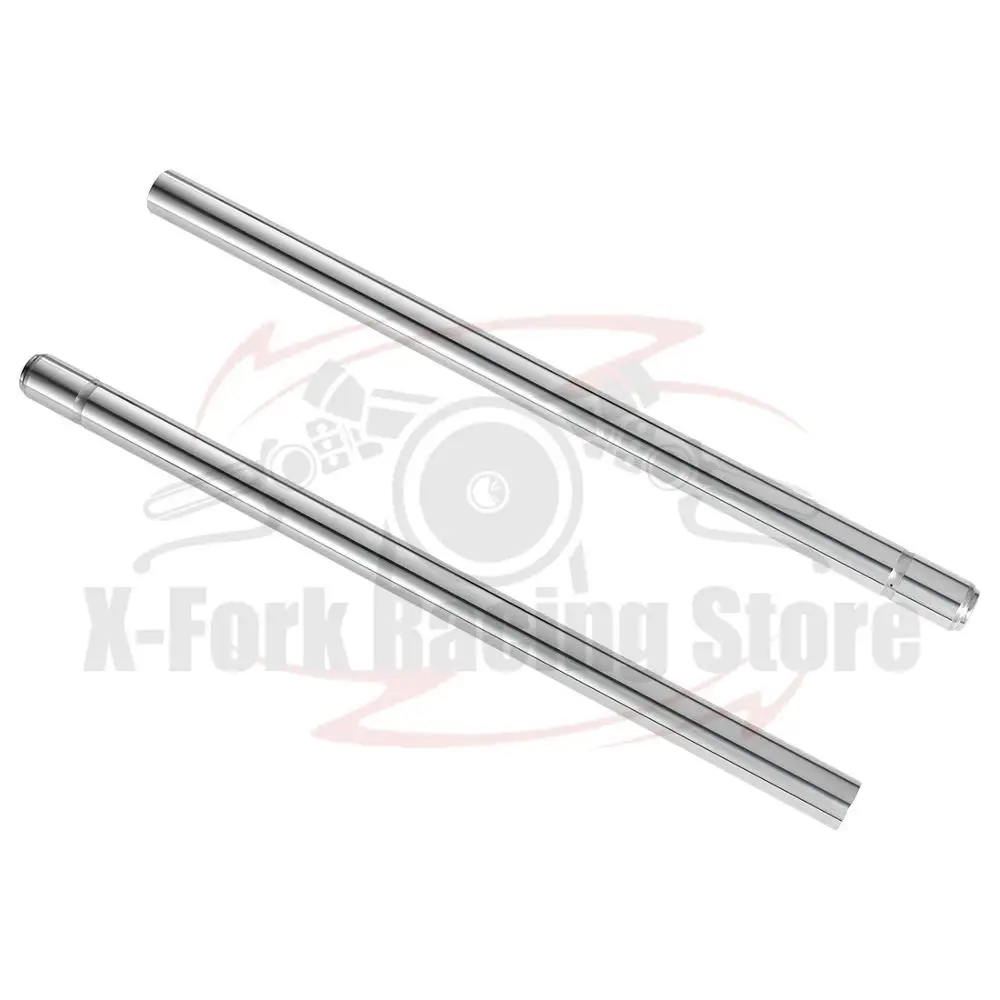 

Front Fork Inner TubesFork Pipes For KAWASAKI Z250LTD belt drive 1988 44013-1025 33X598mm Shock Suspension Bars Pair
