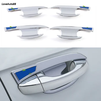 

Car ABS Chrome handle Protective Cover Door Handle Outer Bowls Trim For Volkswagen VW T-Roc T ROC 2017 2018 2019 Car Accessories