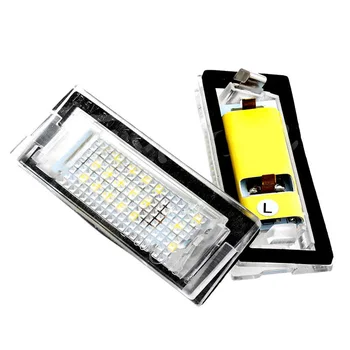 

2pcs Error Free 18 LED Number License Plate Light White Module Light For BMW E39 TOURING 5doors 2000-2003