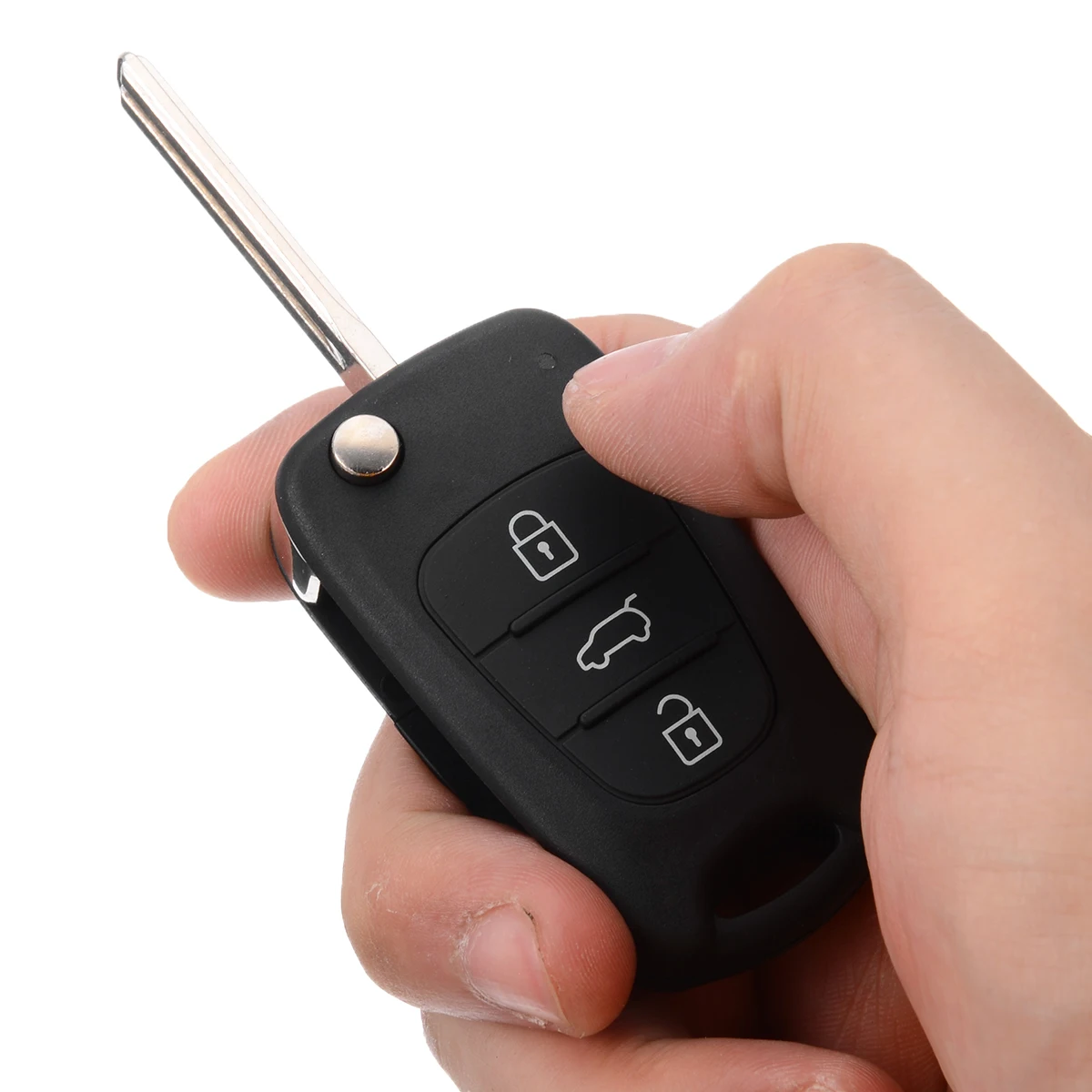 For Kia Ceed Picanto Sportage For Hyundai i20 i30 ix35 3 Button Remote Key Fob Case Car Key Cover Relacement