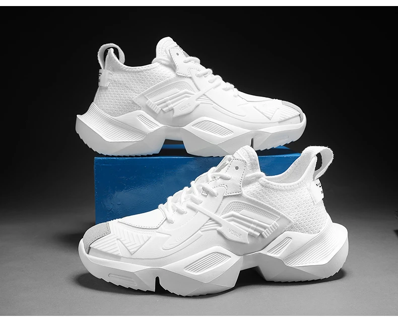 Модная Мужская дышащая обувь; chaussure homme; кроссовки на платформе; уличные спортивные кроссовки; zapatillas hombre