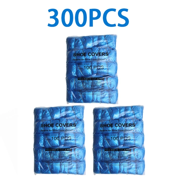 Automatic Disposable Shoe Cover Waterproof Overshoes Dispenser Portable Hand-Free Machine for Home, Office, Supermarket, Factory 300pcs shoe cover