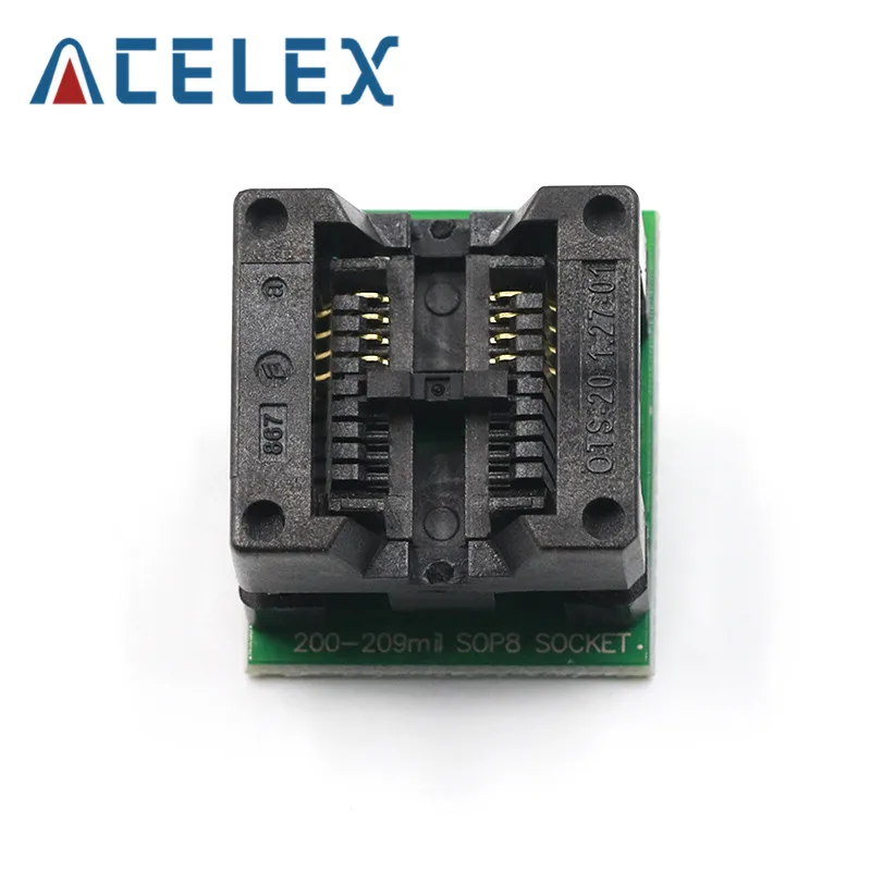SOIC8 SOP8 К DIP8 широкоугольное сиденье разъем адаптера программного обеспечения 200