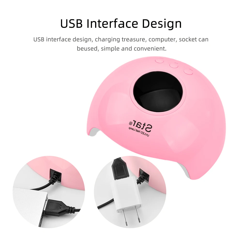 Pink-Nail-Dryer-Lamp-Uv-Led-Ongles-Materiel-Professionnelle-Lampe-Dryer-Nail-Lampa-Manicure-Gel-Led (1)