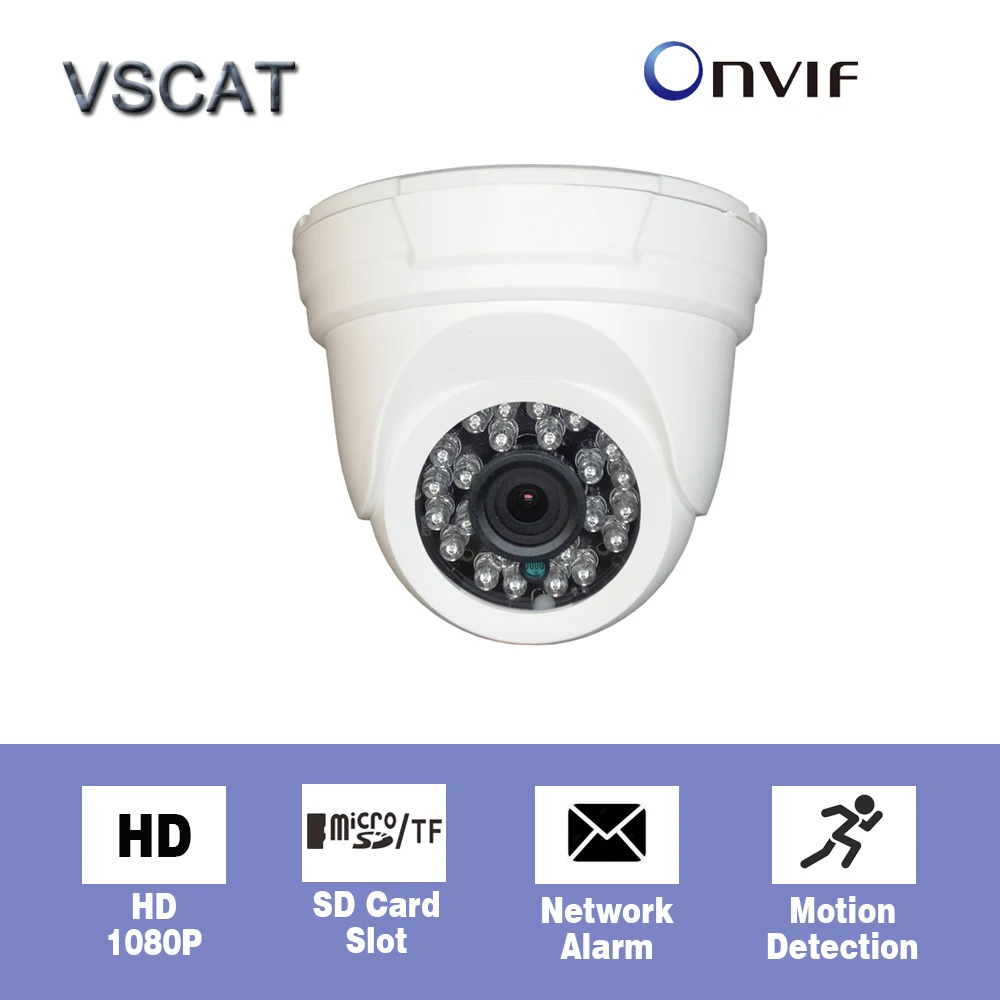 Ip-камера 1080P 2MP/ 960P 1.3MP/ 720P 1MP Micro SD/TF слот для карты HD аудио IP камера s купол Onvif P2P
