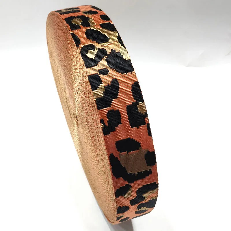 

2 дюйма жаккардовые нейлоновые лямки 50 мм плетение ремень для сумки 1,7 мм цвета: оранжевый, Красочные