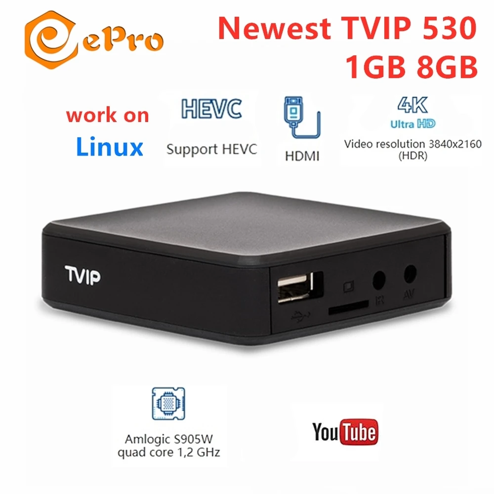 Новейший ТВ IP530 IP 530 коробка 1 ГБ 8 Amlogic S905W четырехъядерный S Box V.530 3840x2160 4K Youtube работа