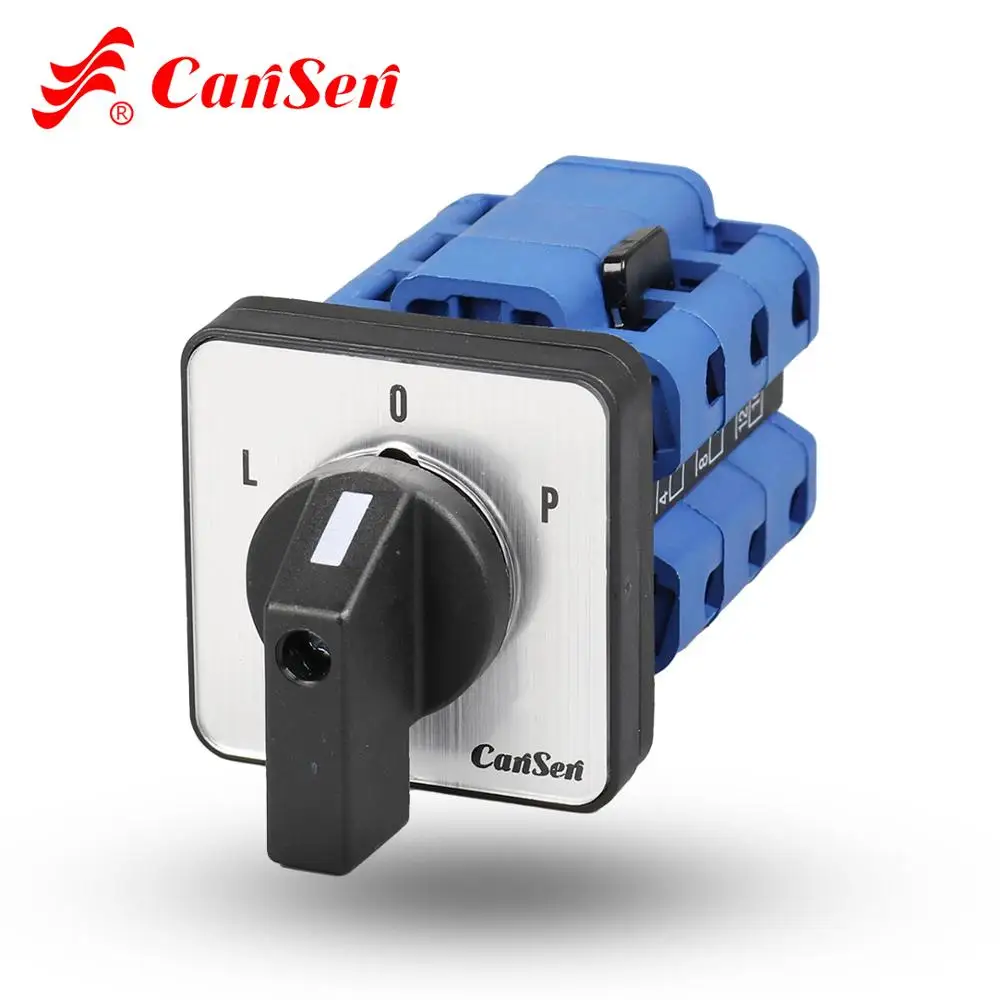 Cansen Lw2632f Finger Protect Ca25 Rotary Cam Switch 32a 3 Position