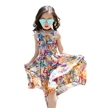 Одежда для девочек, широкие комбинезоны с принтом, одежда для ног, стильная детская одежда, качественная одежда для детей 3-14 лет, г., лидер продаж