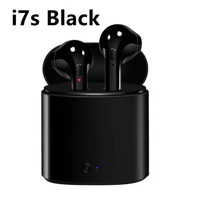 RGLM i9s tws беспроводные Bluetooth наушники беспроводные гарнитуры Наушники Bluetooth 5,0 для xiaomi iPhone наушники - Цвет: i7s Black