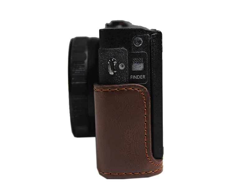 Портативный PU кожаный чехол сумка для камеры для Canon G5X2 G5XII G5XM2 PowerShot G5 X Mark II оболочка Крышка с нижним отверстием батареи