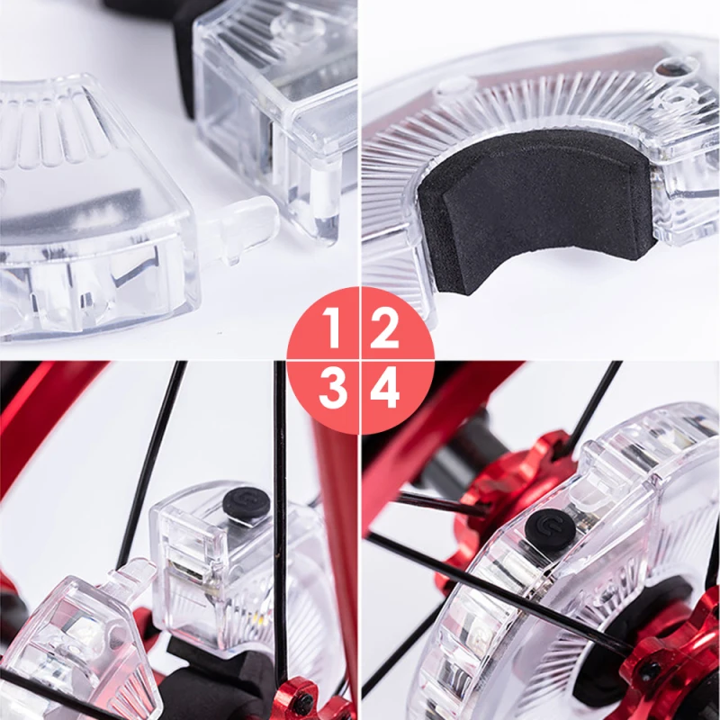 Smart LED Bicycle Wheel Light Bike Front Tail Hub Spoke One Lamp with 7 Color 18 Modes Rechargeable Kids Balance Bike Light Smart LED Bicycle Wheel Light Bike Front Tail Hub Spoke One Lamp with 7 Color 18 Modes Rechargeable Kids Balance Bike Light