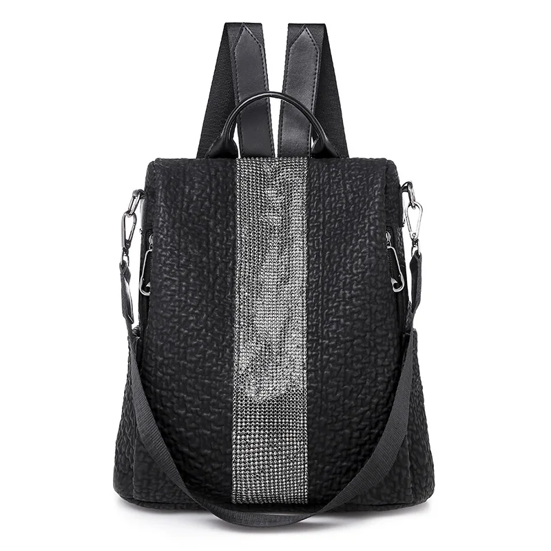 

Backpack Women's 2019 New Style Anti-Theft Soft Leather Korean-style Versatile Fashion Fashion Large Capacity WOMEN'S Backpack
