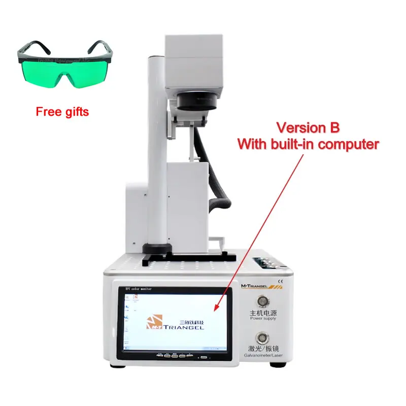  M-Triangel 20W Fiber Laser Separating Machine Cutting Engraver LCD Repairing Machine For iPhone X X