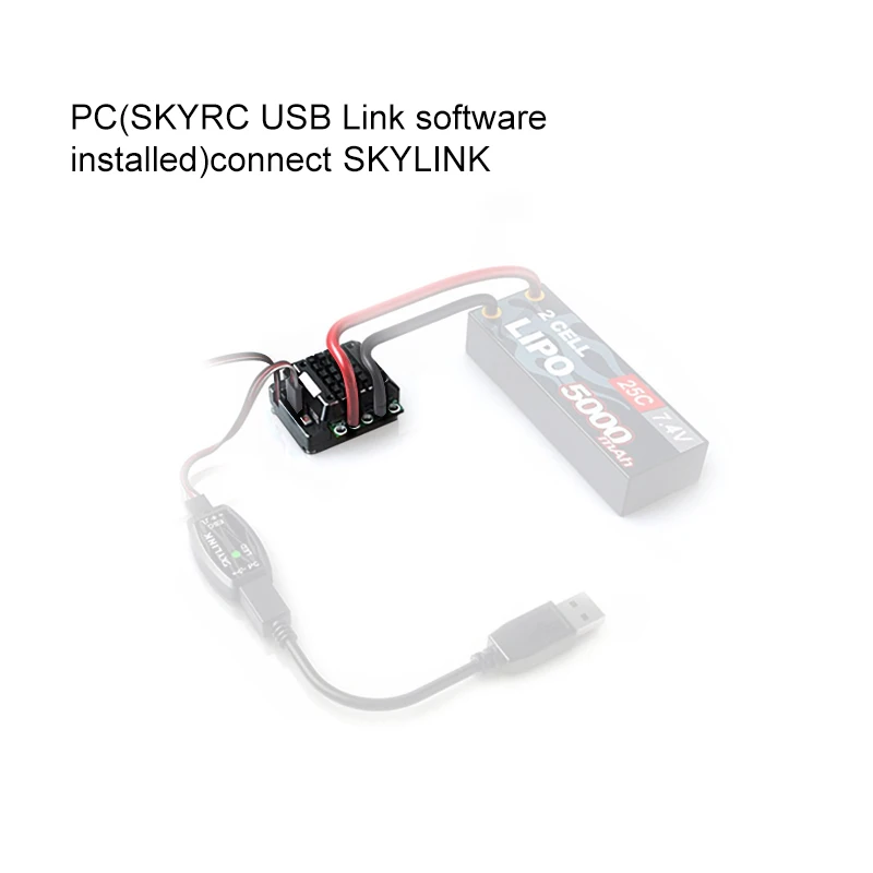 SKYRC TORO TS150 150A бесщеточный сенсорный двигатель ESC для 1/8 RC автомобиль багги Truggy монстр грузовик Trx4