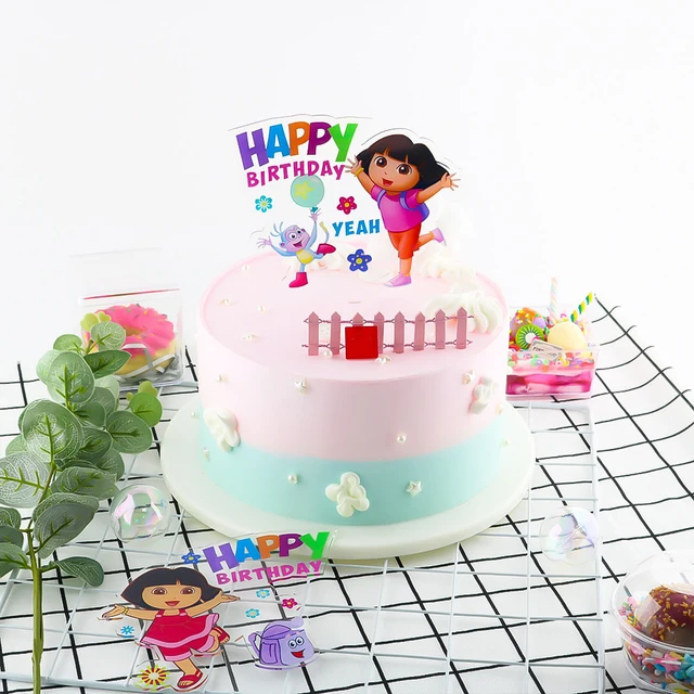 Linno-Yum: Kids' Birthday Cake: Dora the Explorer!