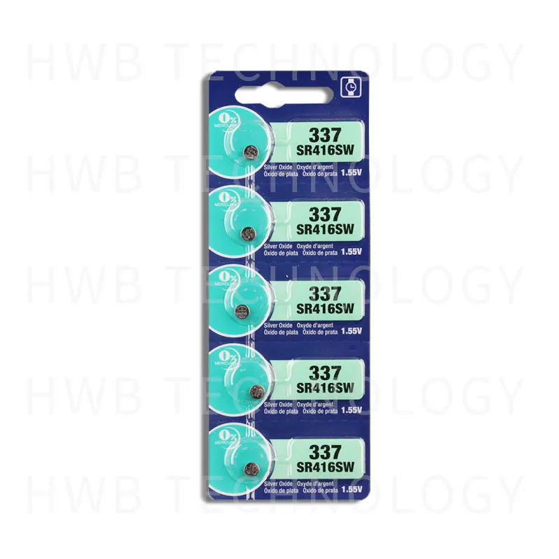 2х Новый долговечный 337 SR416SW 623 D337 V337 SP337 часы батарейка кнопка монета сделано в