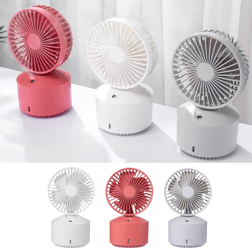 Water Spray Mist Fan Electric USB Rechargeable Handheld Mini Cooling Air Conditioner Humidifier | Бытовая техника