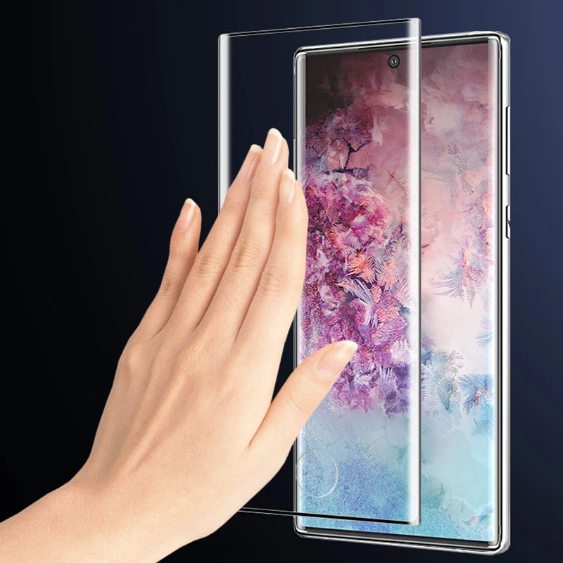 3D полное закаленное стекло для samsung Galaxy Note 10 Plus Защитная пленка для экрана для samsung Galaxy Note 10 10 Plus