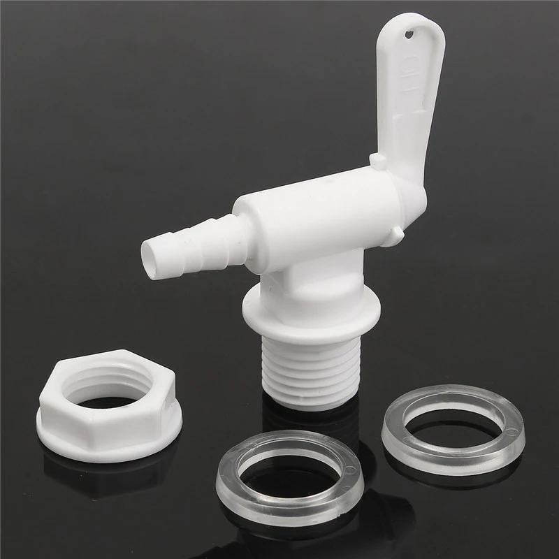 

Plastic 3/8 Inch Faucet Home Beer Brewing Wine Making Water Tap Faucet Barware Spigot Valve Vinyl Hose Fits Over Spout