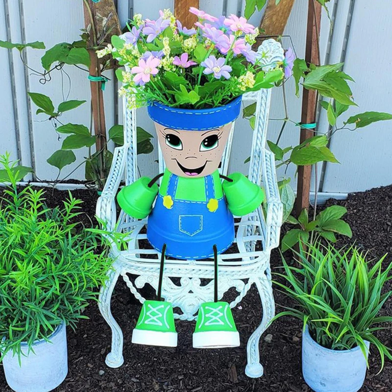 Цветочный горшок для мальчиков и девочек | Дом сад