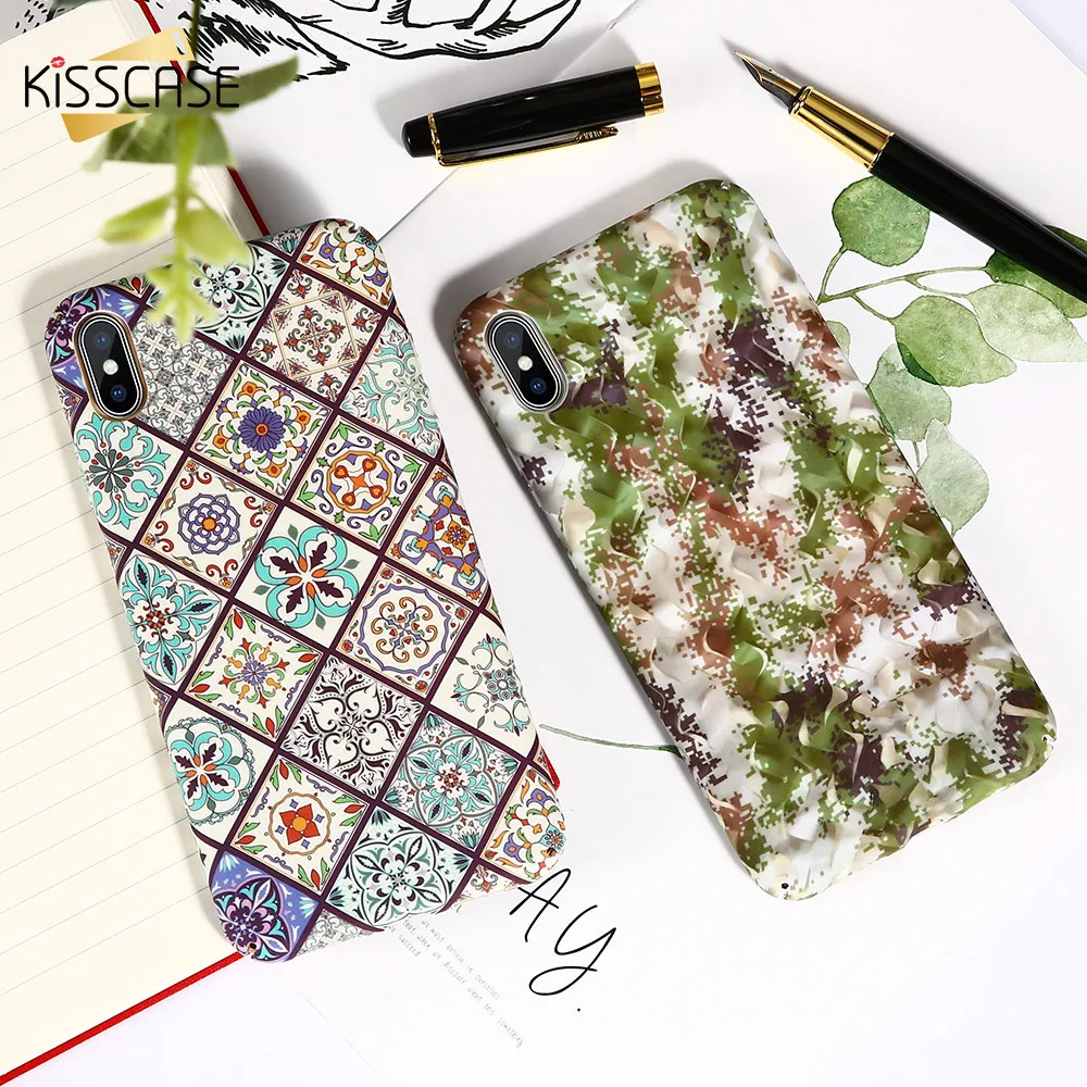Чехол для телефона KISSCASE с подсветкой samsung S7 S10 S8 S9 Plus чехол galaxy J4 J6 plus 2018 Note 8 9 funda s10 s9