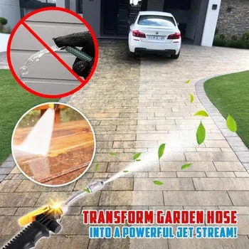 

New Multifuncional High Pressure Power Water Gun Spray Nozzle Car Wash Garden Watering Irrigation Cleaning Tool #jsw