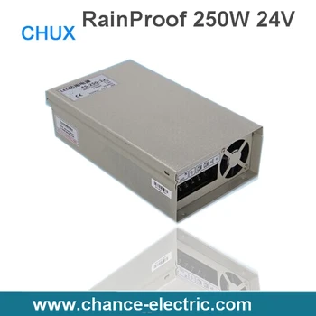 

250W 24v LED driver Rain-Proof industry driver Switching mode Power Supply (FY250W-24V)
