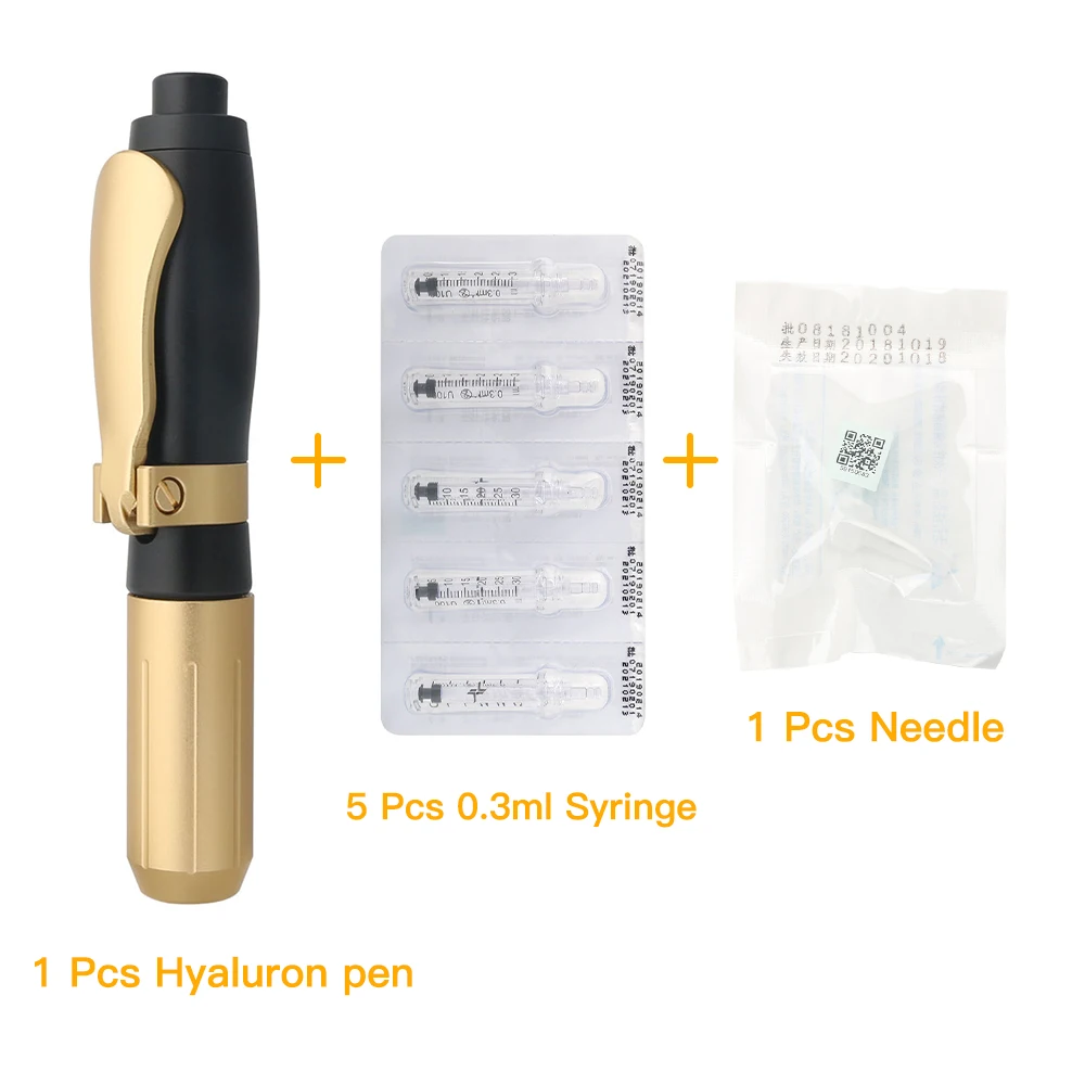

High Pressure Hyaluronic Acid Pen High Density Metal For Anti Wrinkle Lifting Lip Hyaluron Gun Atomizer Pen Beauty Tools