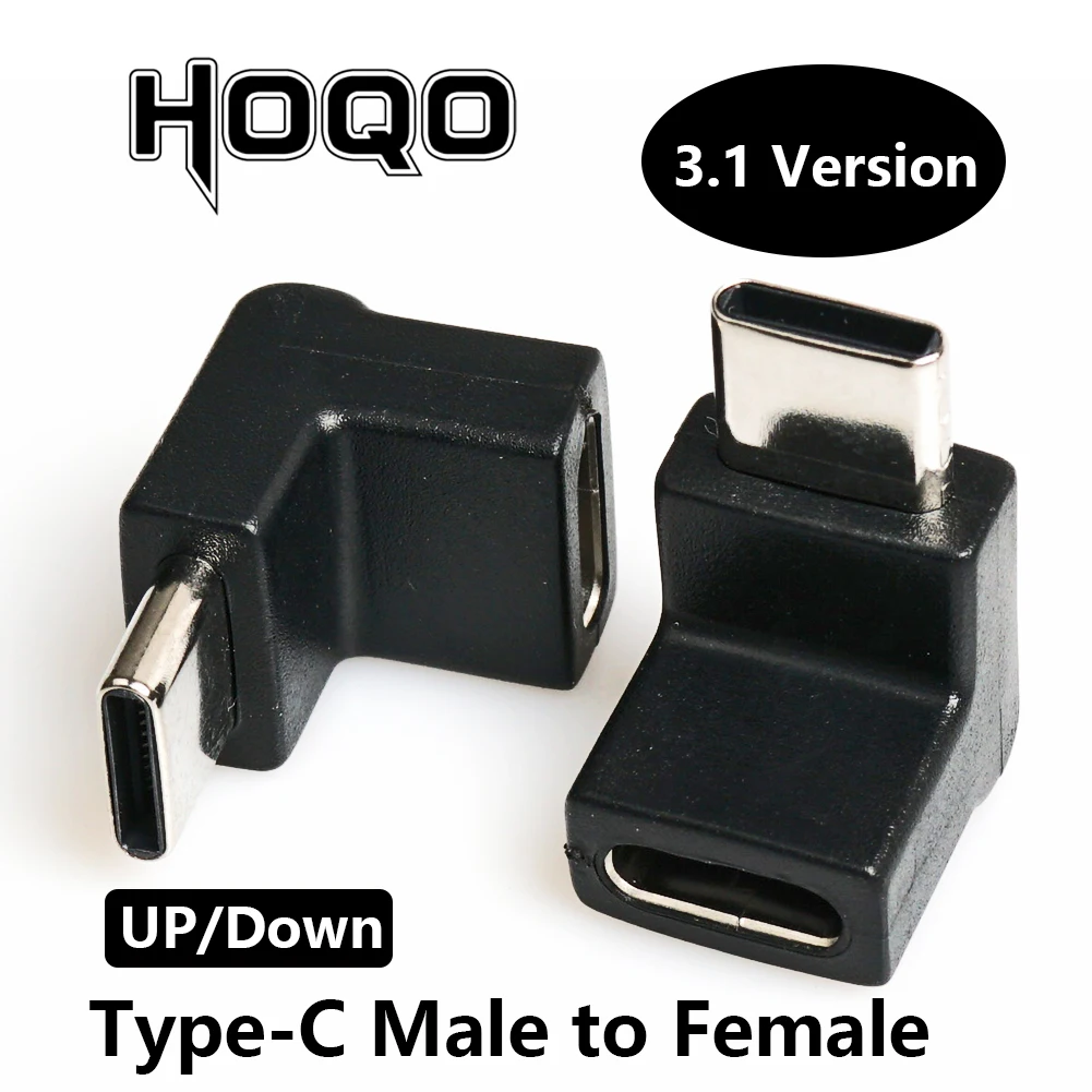 90 Degree USB-C Female to USB-A Female/B Male Adapter - OTG Type-C to USB 3.0 Converter Description Image.This Product Can Be Found With The Tag Names Angled 90 degree usb male female adapt, Usb 30 type male female right angle connector adapter, Usb b male female adapter