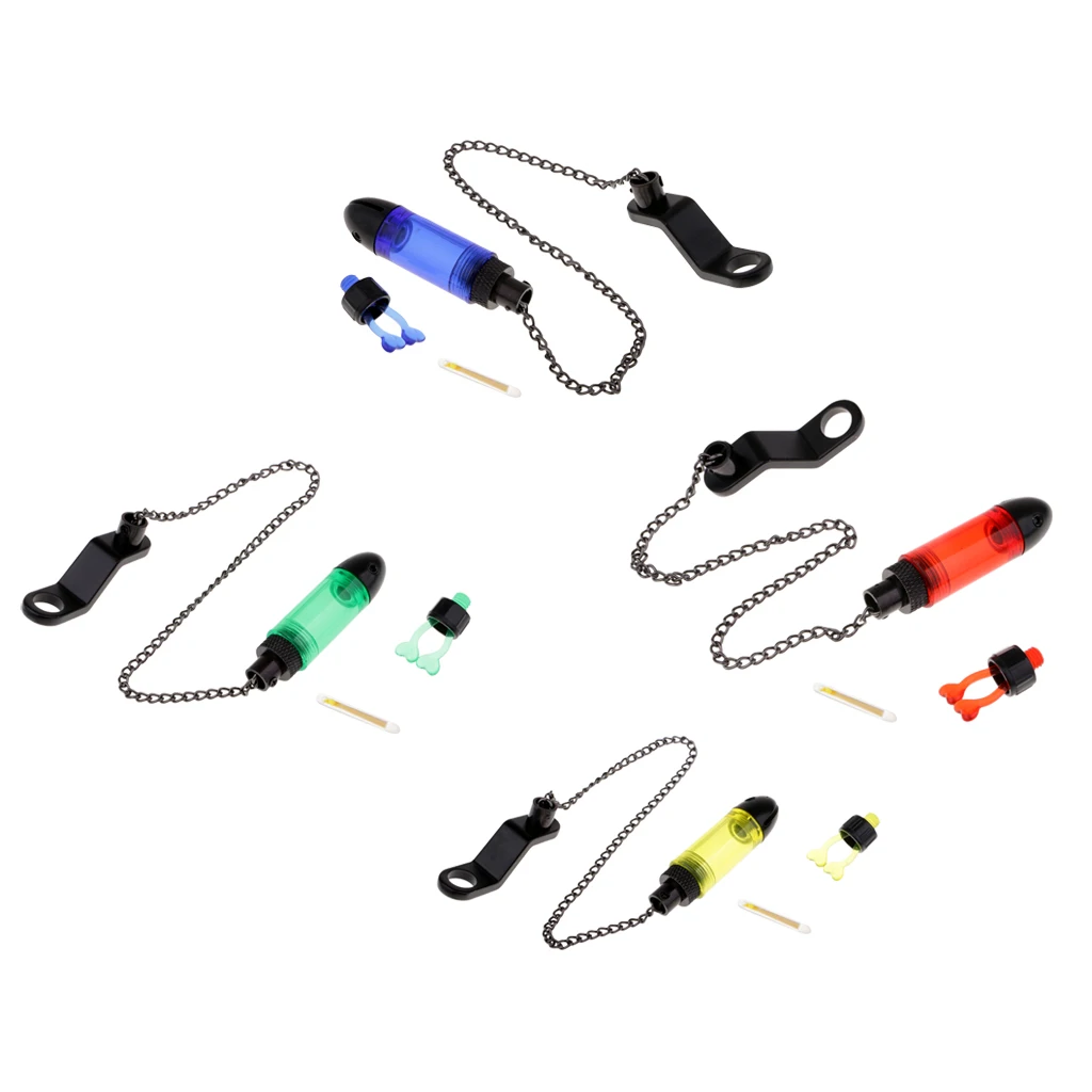 

Carp Coarse Fishing Bite Alarm Hanger Tensioner Chain Indicator, 4 COLORS