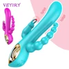 VETIRY Dildo Vibrator Sex Toys for Women G-spot Massager Clitoris Vagina Anal Stimulator Female Masturbator Triple Vibration 1