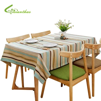 

Stripe Kitchen Table Cloth Tablecloth Rectangular Tablecloths Dining Table Cover Desk Cloth Wipe Covers Waterproof Table Cloth