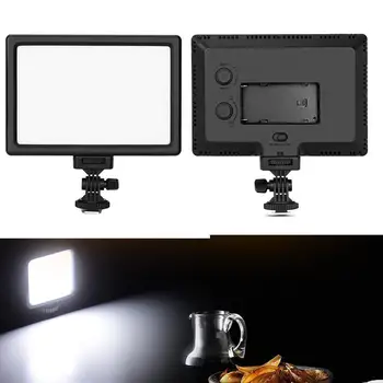 

L116T LED Video Light Ultra thin LCD Bi-Color & Dimmable DSLR Studio LED Light Lamp Panel for Camera DV Camcorder