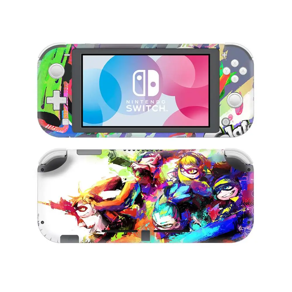 Splatoon 2 наклейка на кожу для nintendo Switch Lite консоль и контроллер протектор Joy-con NAND переключатель Lite наклейка на кожу