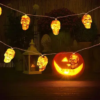 

1pc Skeleton Lamp String Skeleton String Light Halloween String Lights