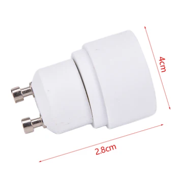 

1pc High Quality E27 To GU10 Led Lamp Bulb Base Conversion Holder Converter Socket Adapter GU10 to E14