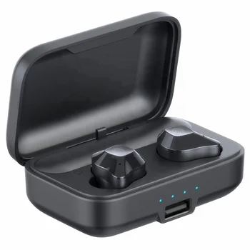 

S15 TWS wireless headset bluetooth 5.0 earplug with touch earphones HD sound quality noise elimination rechargeable headset