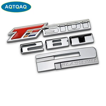 

AQTQAQ 1Pcs 3D Metal SIDI Car Side Fender Rear Trunk Emblem Badge Sticker Decals for Ford Mustang GT,Car accessories decorations