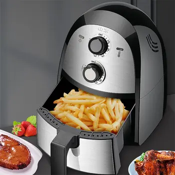 

1500W 220V Multifunction Oil Free Air Fryer 3.5L Non-stick Temperature Timing Control Multi Cooker Fryers Kitchen Cooking Tools