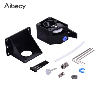 

Aibecy 3D Printers Parts BMG Extruder Kit Dual Drive Extruder with Motor Bracket PTFE Tube Hexagon Wrench Screws for 3D Printers