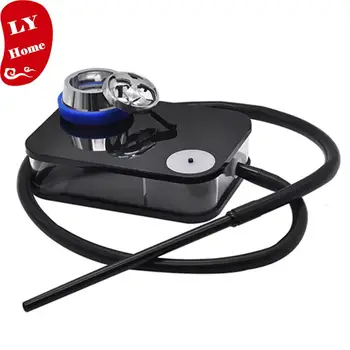 

shisha hookah set complete Acrylic Portable Narguile Hookah Shisha Smoking Accessories Set With LED Light