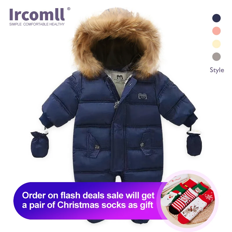 Ircomll/зимняя одежда для новорожденных; Комбинезон для малышей с капюшоном внутри; Флисовая одежда для мальчиков и девочек; Осенние Комбинезоны; Детская верхняя одежда|Ромперы|   | АлиЭкспресс