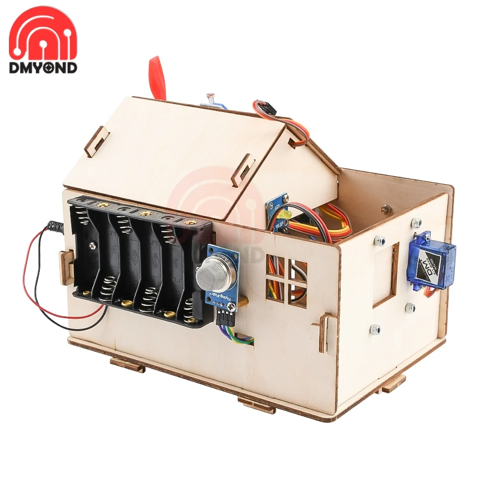 아두이노 DIY STEM용 스마트 홈 키트, 플러스 보드 학습 키트, 샘플 프로그램 재료 및 조립 단계 전체 세트