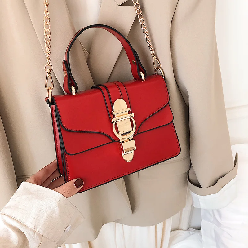 

Manufacturers Direct Selling Korean-style Versatile Handbag Bag Women's 2019 New Style Fashion Lock Crossbody Bag a Generation o