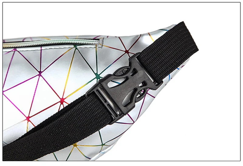 Хорошо продающиеся качественные поясные сумки унисекс двухслойные цветные полосы молния пакет Водонепроницаемый Многофункциональный Мода диагональная посылка