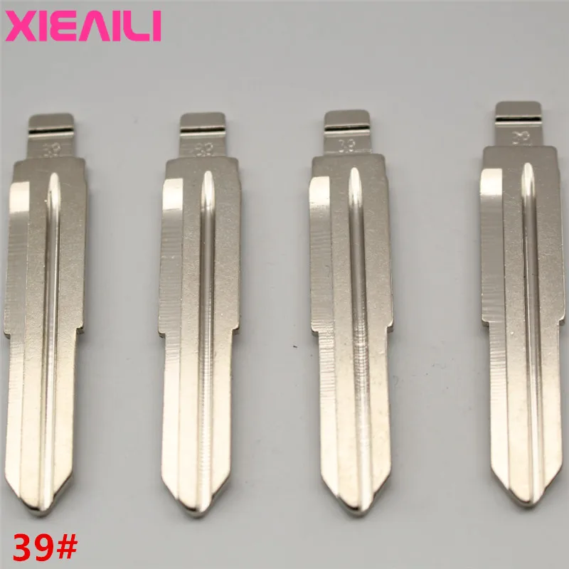 Металлические заготовки XIEAILI 39 # Неразрезанные KD полотно дистанционного ключа