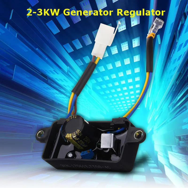 

Best Price AC 250V AVR Automatic Voltage Regulator Rectifier 2-3KW Single Phase Gasoline Generator